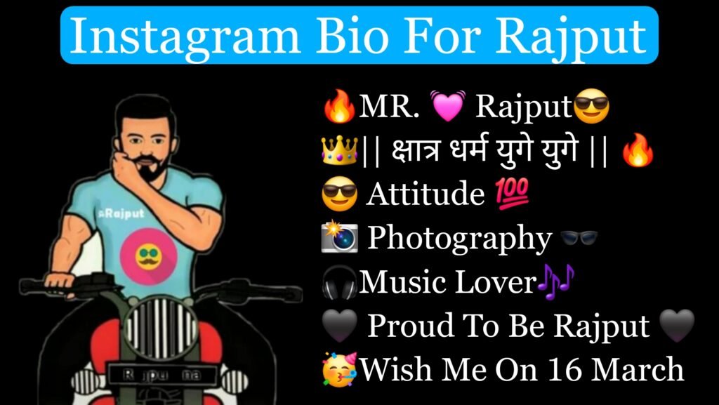 Rajput Bio For Instagram