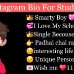 Instagram Bio For Students