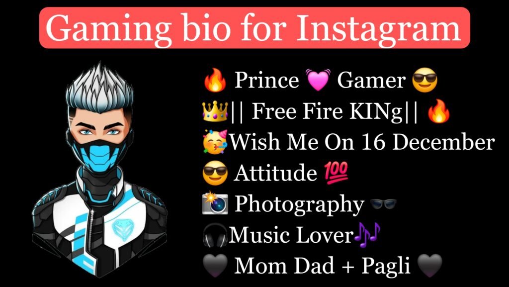 Gaming Bio For Instagram